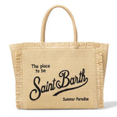 Borsa a spalla SAINT BARTH VANITY STRAW - 1100 03251H
